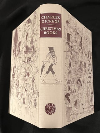 Item #10241 CHRISTMAS BOOKS; Introduction by Christopher Hibbert / Illustrations by Charles...