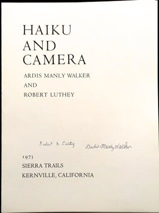 HAIKU & CAMERA