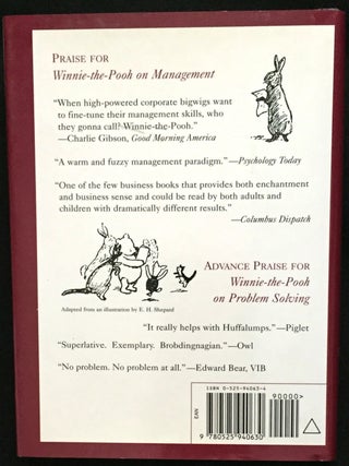 WINNIE-THE-POOH ON PROBLEM SOLVING; In which Pooh, Piglet and friends explore How to Solve Problems so you can too