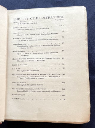 THE DICKENS ORIGINALS; By Edwin Pugh / Author of "Charles Dickens the Apostle of the People"