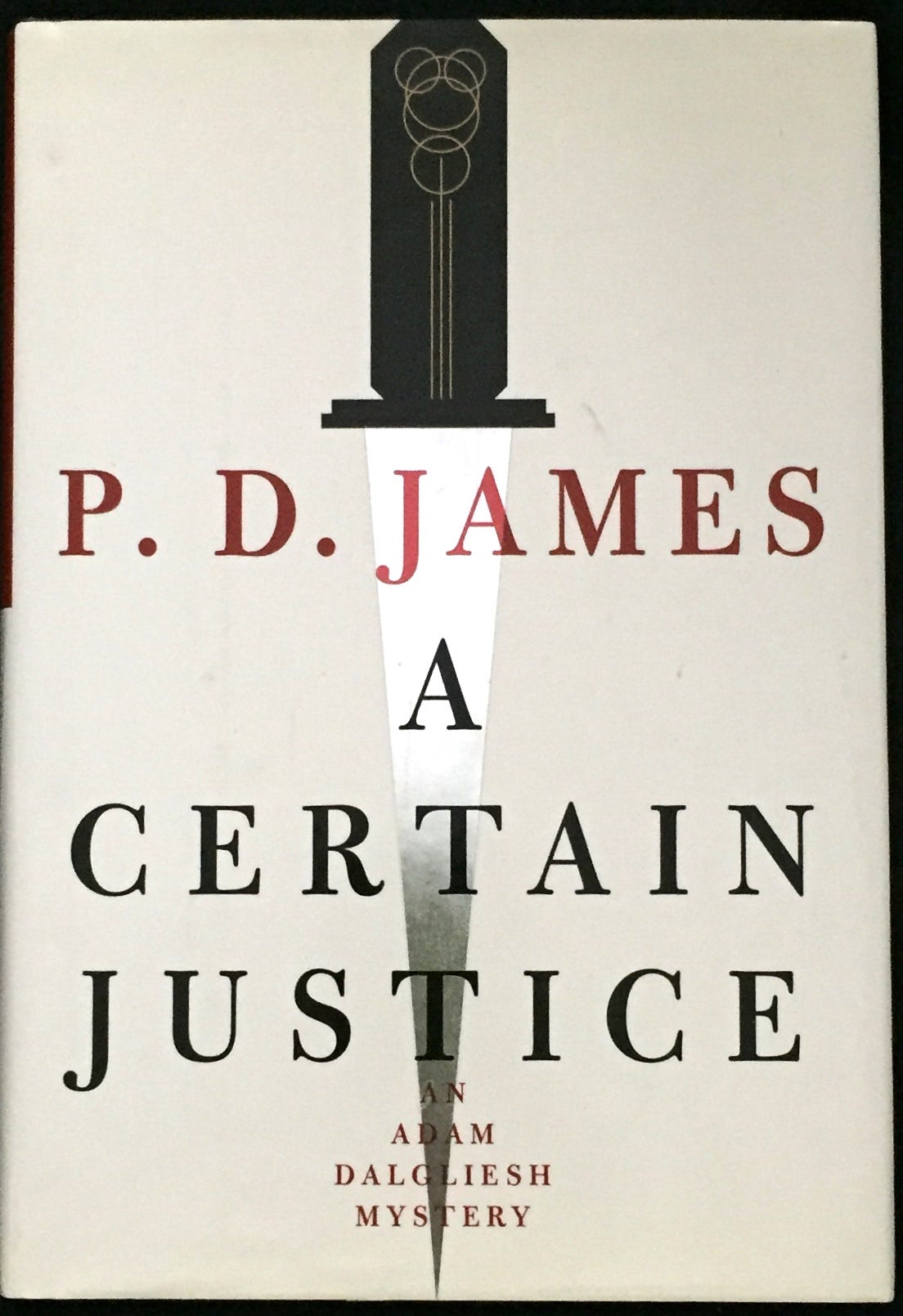 A CERTAIN JUSTICE by P. D. James on Borg Antiquarian