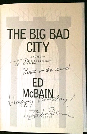 THE BIG BAD CITY; A Novel of the 87th Precinct