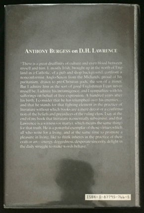 FLAME INTO BEING; The Life and Work of D. H. LAWRENCE