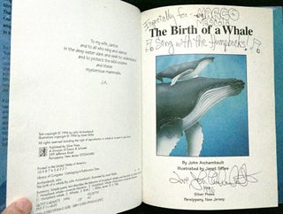 THE BIRTH OF A WHALE; Illustrated by Janet Skiles