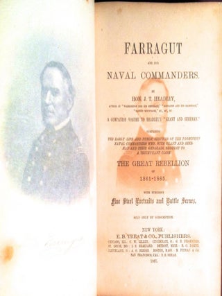 FARRAGUT AND OUR NAVAL COMMANDERS; A Companion Volume to Headley's "Grant and Sherman"