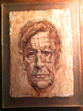 Item #130 PORTRAIT of AUDEN. W. H. Auden, Dr. John Temple Witt