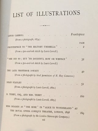 THE LEWIS CARROLL PICTURE BOOK