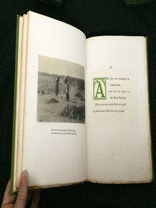 THE RUBAIYAT OF OMAR KHAYYAM; Rendered into English Verse by EDWARD FITZGERALD / Illustrated with thirty-eight pictures from photographs by MABEL EARDLEY-WILMOT