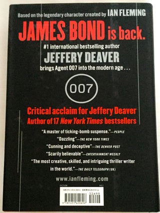 007 CARTE BLANCHE; The New James Bond Novel by Jeffery Deaver