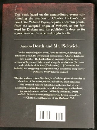 DEATH AND MR. PICKWICK; A Novel