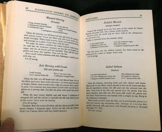 SMORGASBORD AND SCANDINAVIAN COOKERY; [Scandinavian Cookery for Americans] by Florence Brobeck and Monika B. Kjellberg