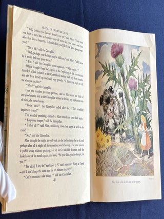ALICE IN WONDERLAND; illustrated by G. W. Backhouse