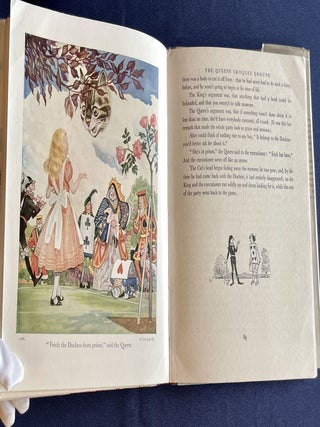 ALICE IN WONDERLAND; illustrated by G. W. Backhouse