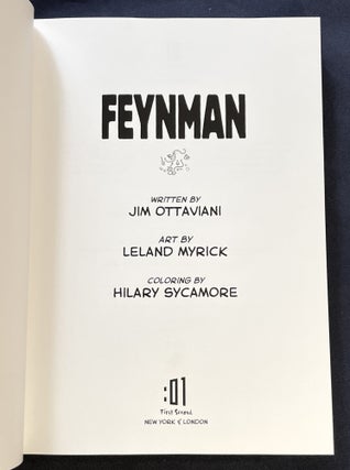FEYNMAN; Written by Jim Ottaviani / Art by Leland Myrick / Coloring by Hilary Sycamore