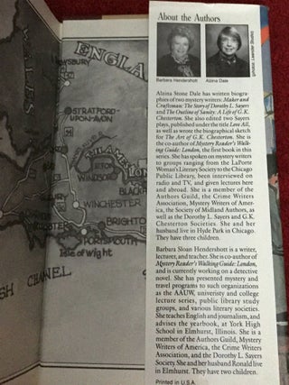 Mystery Reader's Walking Guide: ENGLAND; Interior Maps by Alisa Mueller Burkey