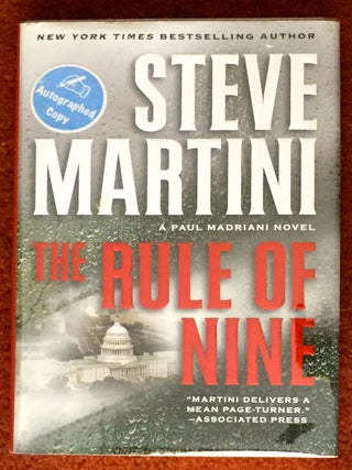 Item #1766 THE RULE OF NINE. Steve Martini