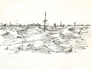 INK DRAWINGS of WWII BATAAN & PHILIPPINES Fighting; Frank Kravic Collection