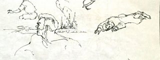 INK DRAWINGS of WWII BATAAN & PHILIPPINES Fighting; Frank Kravic Collection