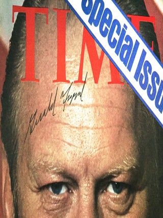 SIX (6) WATERGATE PORTRAITS; SIGNED by Gerald R. Ford, Judge John J. Sirica, Senator Jacob Javits, John Dean, Archibald Cox, & Henry Kissinger