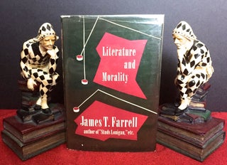 Item #1840 LITERATURE AND MORALITY. James T. Farrell