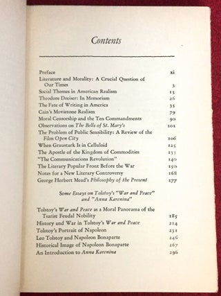 LITERATURE AND MORALITY