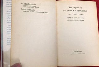 THE EXPLOITS OF SHERLOCK HOLMES
