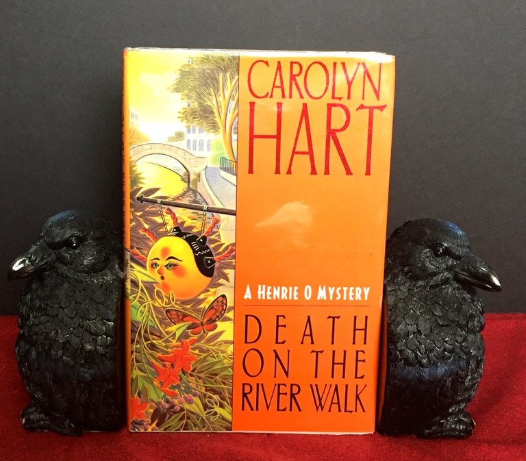 Item #1864 DEATH ON THE RIVER WALK; A Henry O. Mystery. Carolyn Hart.