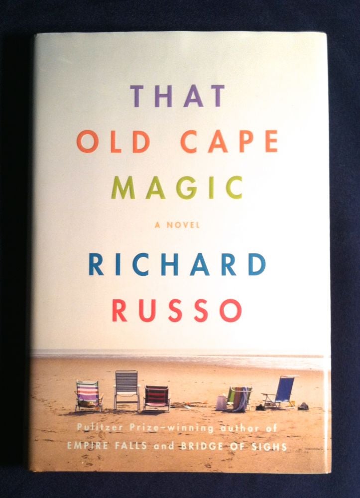 Item #187 THAT OLD CAPE MAGIC; a novel. Richard Russo.
