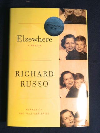 Item #189 ELSEWHERE; A Memoir. Richard Russo