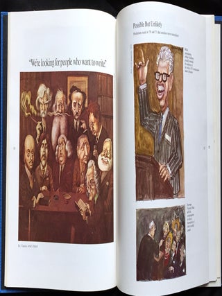MAKING THE WORLD SAFE FOR HYPOCRISY; a collection of satirical drawings and commentaries by Edward Sorel