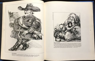MAKING THE WORLD SAFE FOR HYPOCRISY; a collection of satirical drawings and commentaries by Edward Sorel