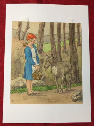 Item #1923 LITTLE RED RIDING HOOD. Martha Hofrichter