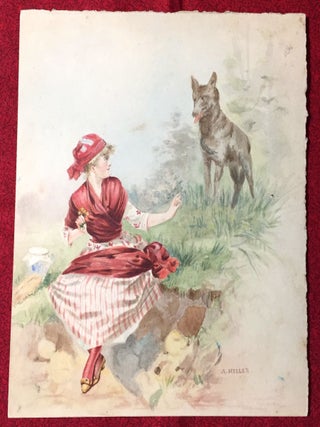 Item #1924 LITTLE RED RIDING HOOD. A. Keller