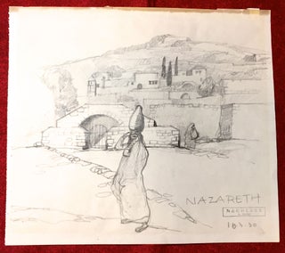Item #1932 Motive of Nazareth. Alfred Keller