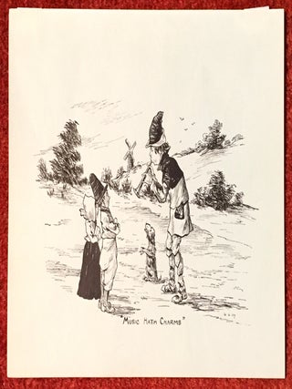 Item #1990 "Music Hath Charms" E. Francis