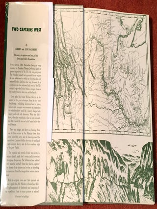 Two Captains West; An Historical Tour of the LEWIS and CLARK Trail / Drawings by Carter Lucas