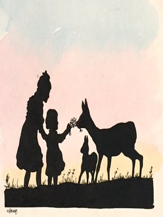 Children Feeding Deer