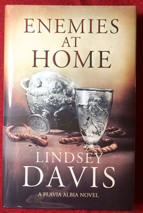 Item #2070 Enemies at Home; A Flavia Albia Novel by Lindsey Davis. Lindsey Davis