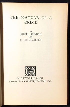 The Nature of a Crime