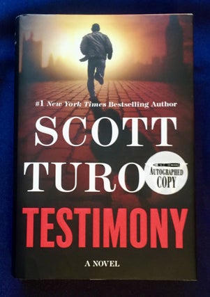Item #2222 TESTIMONY; A Novel. Scott Turow