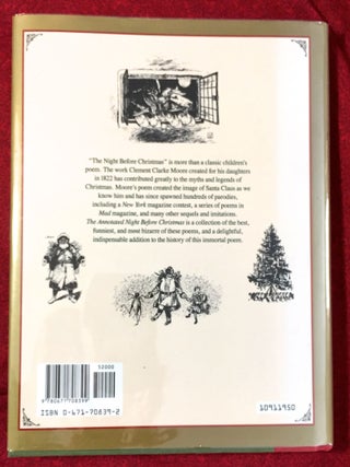 THE ANNOTATED NIGHT BEFORE CHRISTMAS; A collection of sequels, parodies, and imitations of Clement Moore's immortal ballad about Santa Claus / Edited, with an introduction and notes, by MARTIN GARDNER