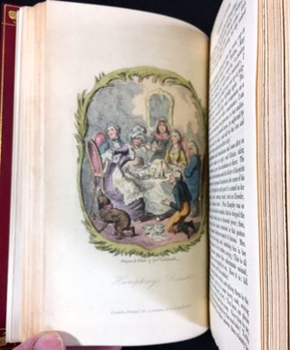 THE EXPEDITION OF HUMPHREY CLINKER; By T. Smollett, M.D. with A Memoir of the Author by Thomas Roscoe, Esq. / and Illustrations by George Cruikshank
