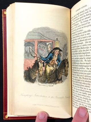 THE EXPEDITION OF HUMPHREY CLINKER; By T. Smollett, M.D. with A Memoir of the Author by Thomas Roscoe, Esq. / and Illustrations by George Cruikshank