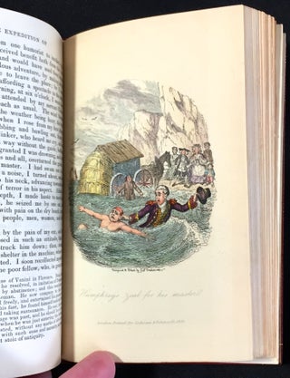 THE EXPEDITION OF HUMPHREY CLINKER; By T. Smollett, M.D. with A Memoir of the Author by Thomas Roscoe, Esq. / and Illustrations by George Cruikshank