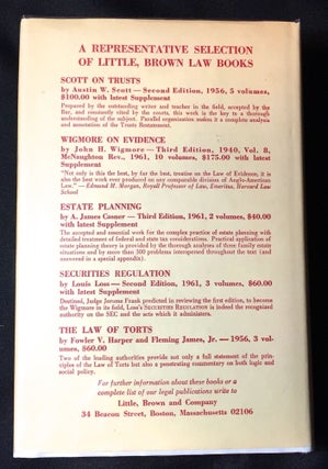 LAW and MEDICINE; Text and Source Material on Medico-Legal Problems