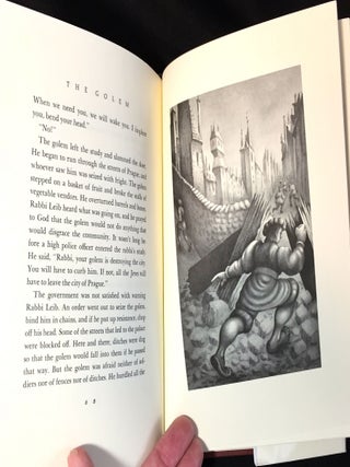 THE GOLEM; Illustrations by Uri Shulevitz