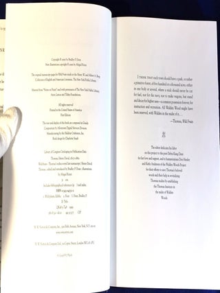 Thoreau's Rediscovered Last Manuscript / WILD FRUITS; Henry David Thoreau / Edited and Introduced by Bradley P. Dean / Illustrated by Abigail Rorer