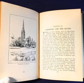 WANDERINGS in WESSEX; An Exploration of the Southern, Realm from Itchen to Otter / With 12 Full-page Drawings by M.M. Vigers / And Over One Hundred Illustrations in The Text By The Author / Map and Plans