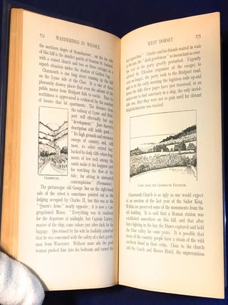 WANDERINGS in WESSEX; An Exploration of the Southern, Realm from Itchen to Otter / With 12 Full-page Drawings by M.M. Vigers / And Over One Hundred Illustrations in The Text By The Author / Map and Plans