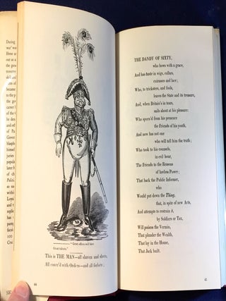 RADICAL SQUIBS & LOYAL RIPOSTES; Satirical Pamphlets of the Regency Period, 1819-1821 / Illustrated by GEORGE CRUIKSHANK and others / Selected and Annotated by Edgell Rickword